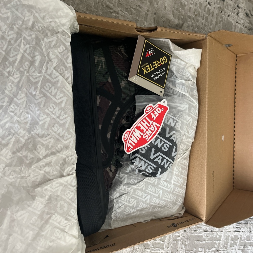 Gore-tex x Vans Camo shoes